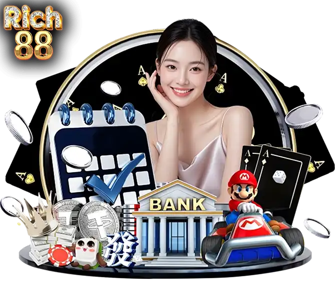 RICH88 บริการคาสิโนออนไลน์ครบวงจร
